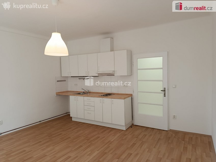 Pronájem bytu 1+kk 32 m^2 V předpolí, Praha 10 