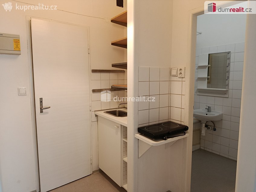 Pronájem bytu 1+kk 30 m^2 V předpolí, Praha 10 