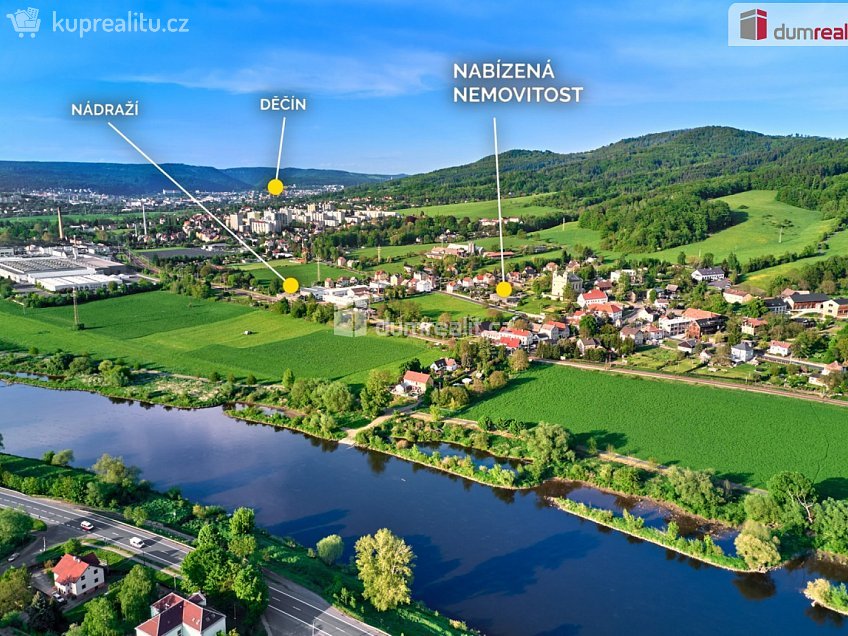 Prodej  vily 296 m^2 Vítězství, Děčín 