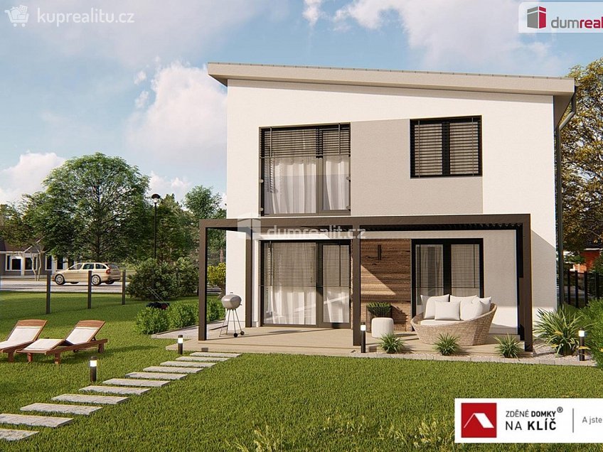 Prodej  projektu  rodinného domu 121 m^2 Mlýnská, Luhačovice 