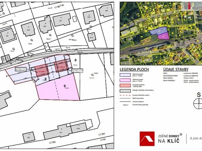Prodej  projektu  rodinného domu 121 m^2 Mlýnská, Luhačovice 