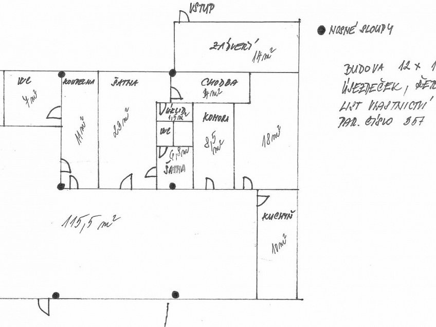 Pronájem  obchodních prostor 223 m^2 Řetenická, Újezdeček 