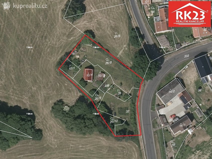 Prodej  chaty 32 m^2 Tuřany 12, Tuřany 