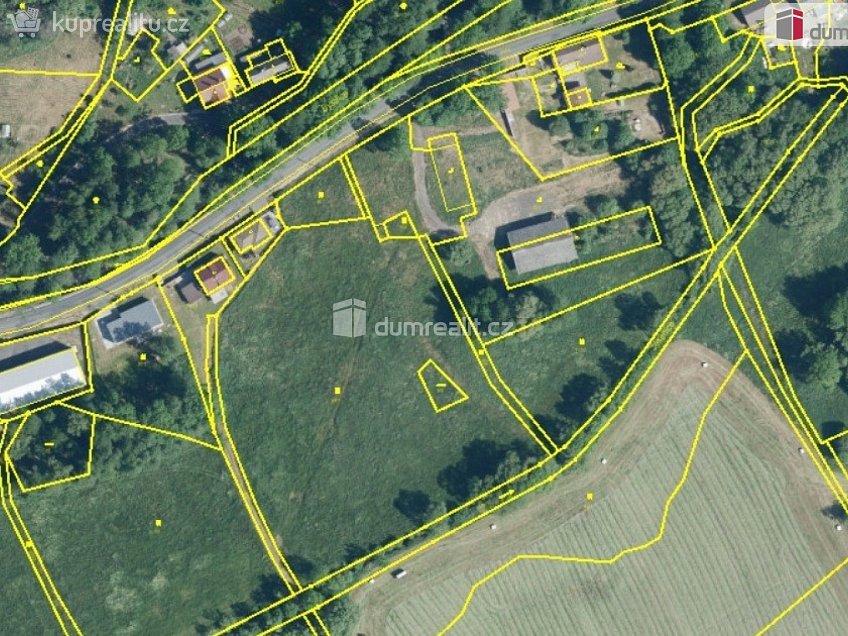 Prodej  stavebního pozemku 14589 m^2 Hroznětín, Hroznětín 