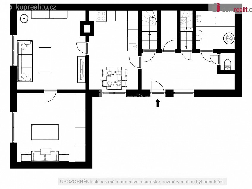 Prodej  rodinného domu 68 m^2 Sedlec, Sedlec 