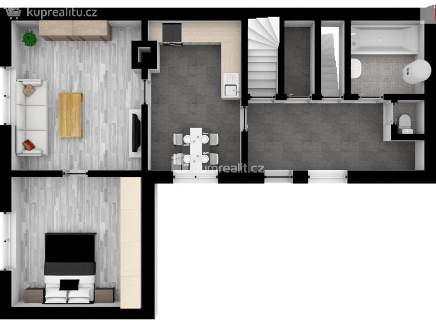 Prodej  rodinného domu 68 m^2 Sedlec, Sedlec 