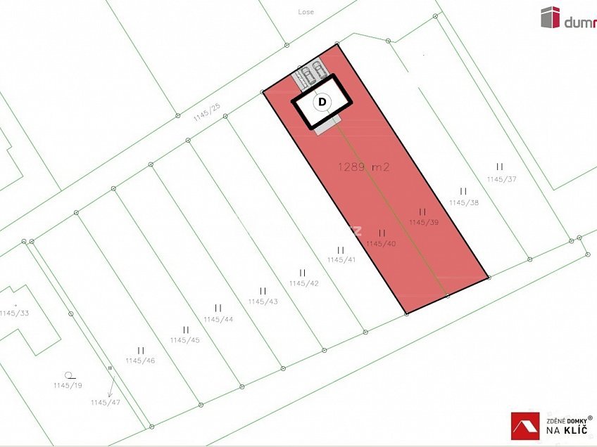 Prodej  domu na klíč 125 m^2 Losy, Uherský Brod 