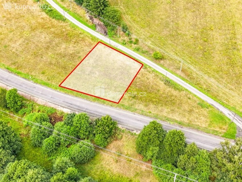 Prodej  stavebního pozemku 985 m^2 Horní Vojtanov, Vojtanov 