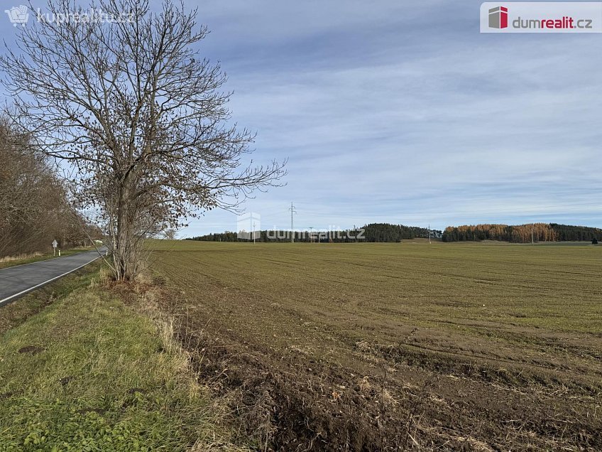 Prodej  stavebního pozemku 4522 m^2 Pražská, Vlachovo Březí 