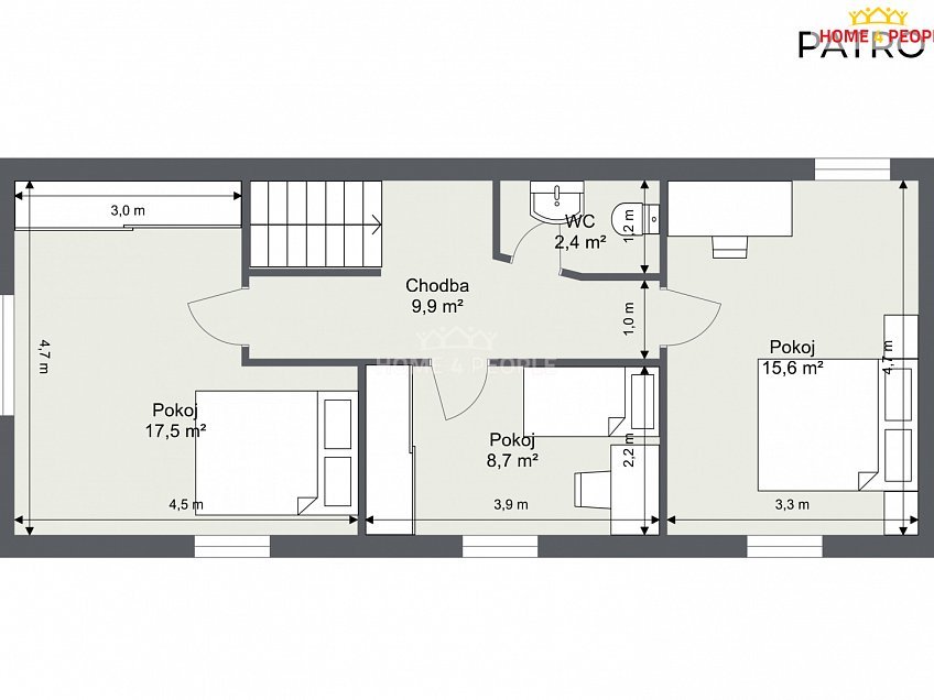 Prodej  rodinného domu 133 m^2 Zlonice, Zlonice 