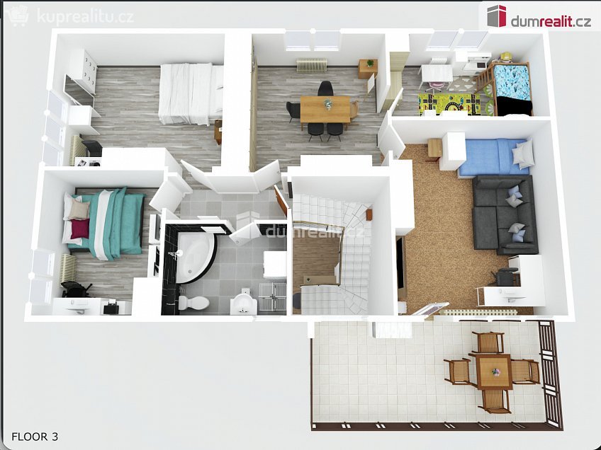 Prodej  rodinného domu 209 m^2 Spojenců, Praha 20 