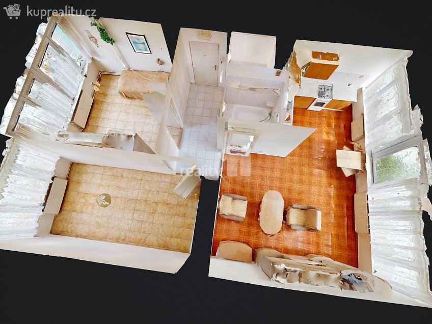 Prodej bytu 3+kk 57 m^2 K Olympiku, Praha 8 