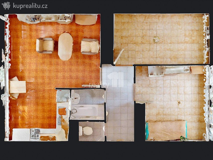 Prodej bytu 3+kk 57 m^2 K Olympiku, Praha 8 