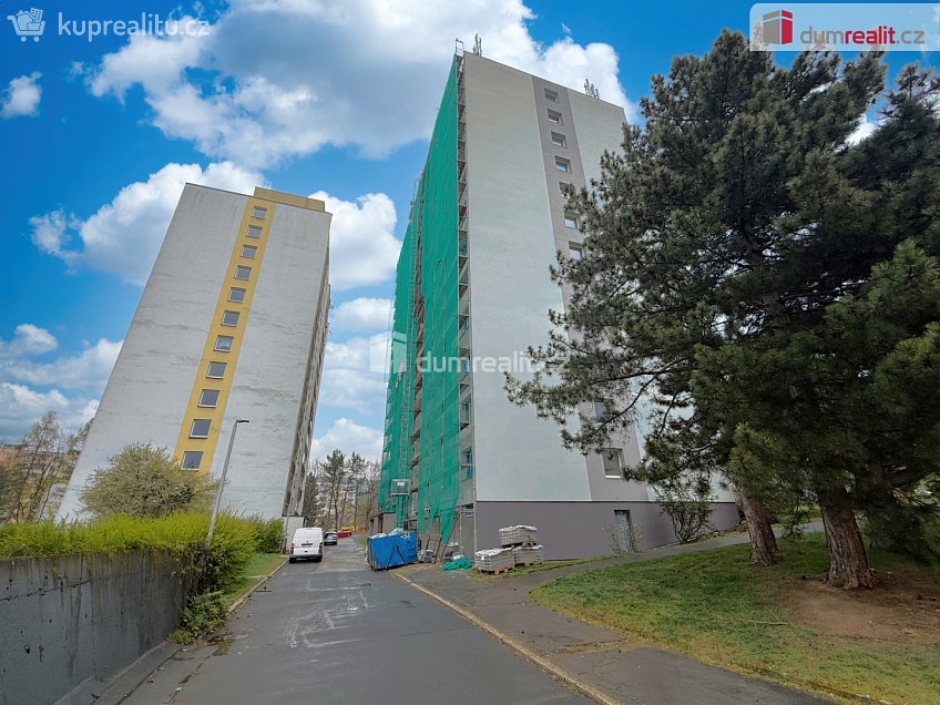 Pronájem bytu 2+1 60 m^2 Oblá, Ústí nad Labem 