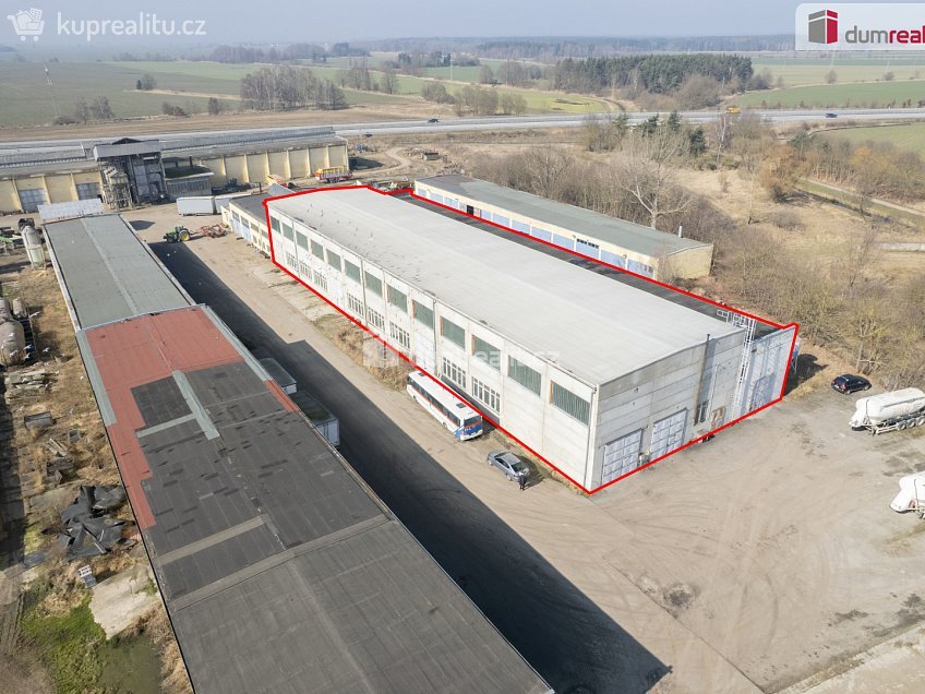 Prodej  výrobních prostor 2752 m^2 Svinenská, Veselí nad Lužnicí 