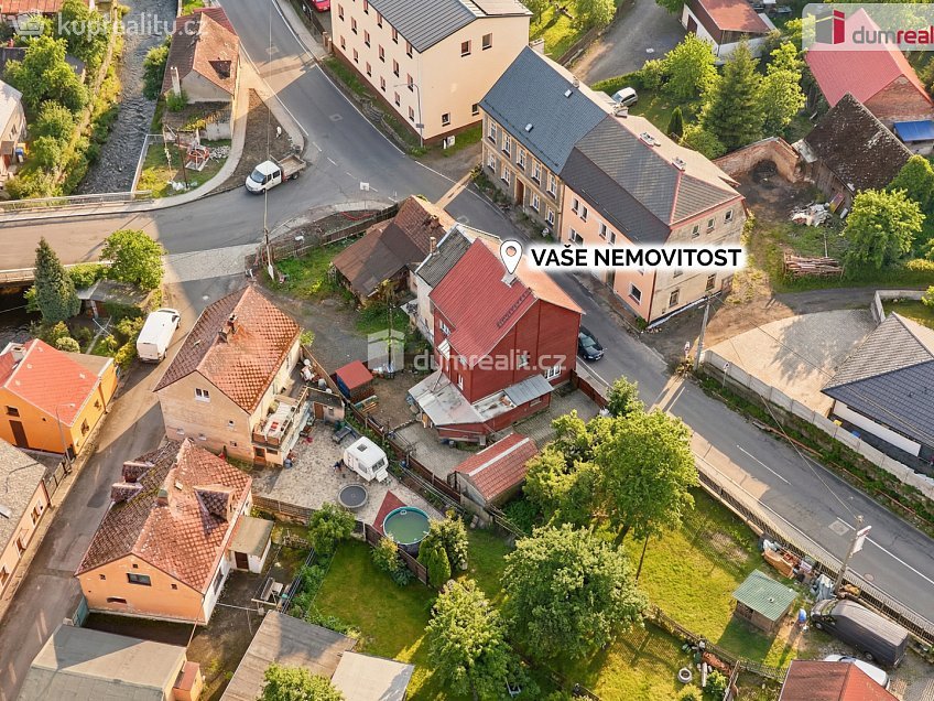 Prodej  rodinného domu 92 m^2 ČSA, Hroznětín 