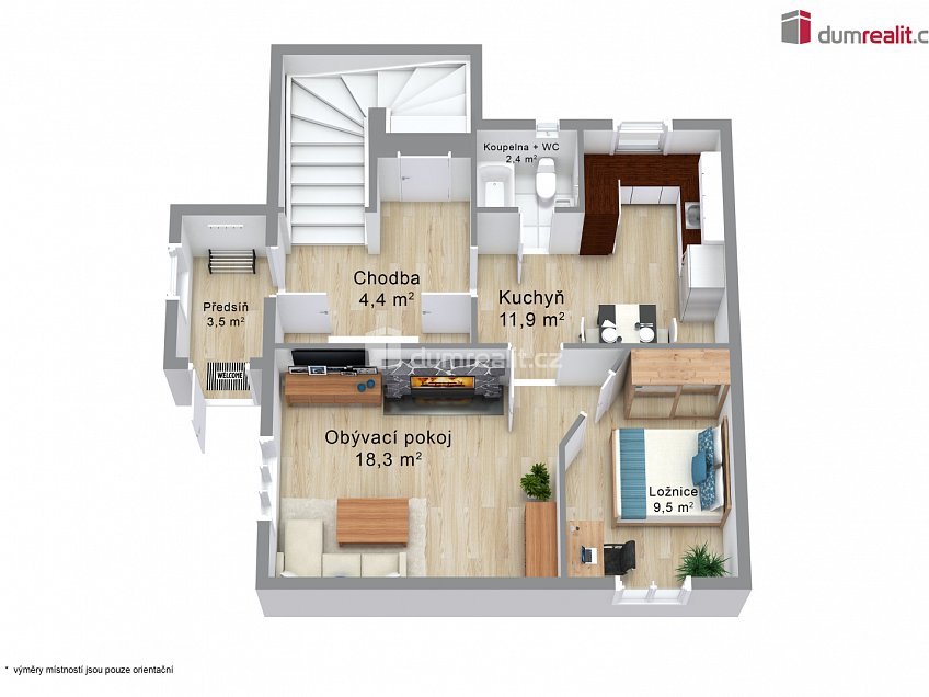 Prodej  rodinného domu 92 m^2 ČSA, Hroznětín 