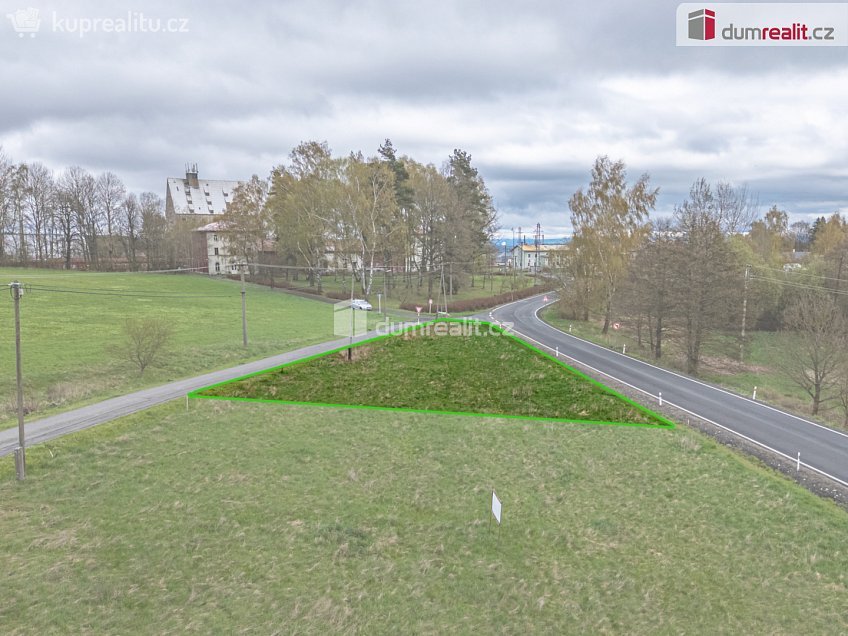 Prodej  stavebního pozemku 1031 m^2 Horní Vojtanov, Vojtanov 