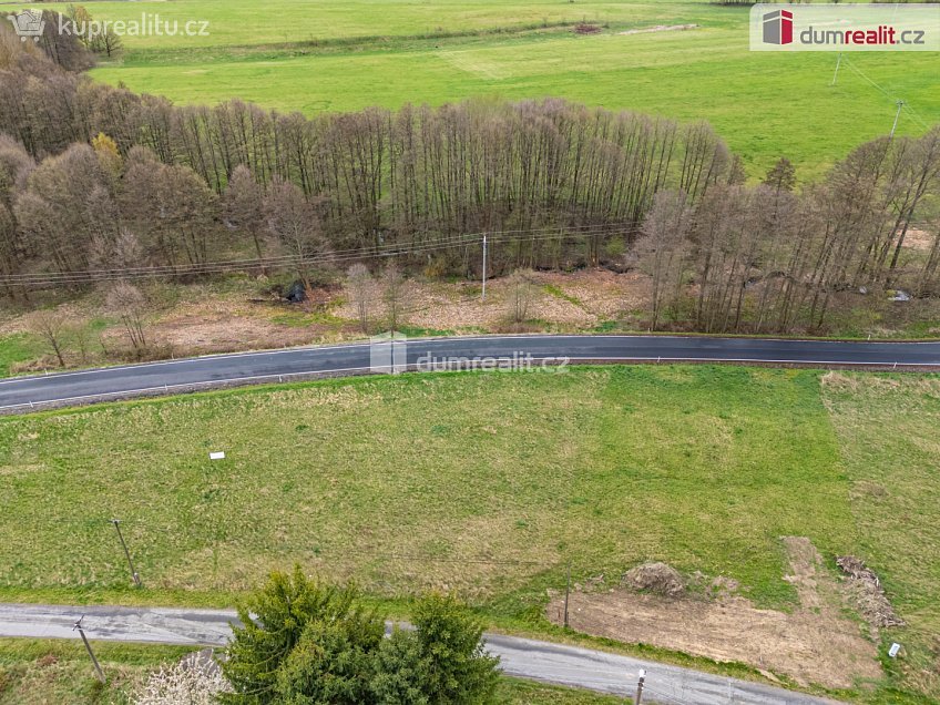 Prodej  stavebního pozemku 1053 m^2 Horní Vojtanov, Vojtanov 