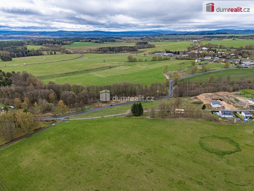 Prodej  stavebního pozemku 1053 m^2 Horní Vojtanov, Vojtanov 