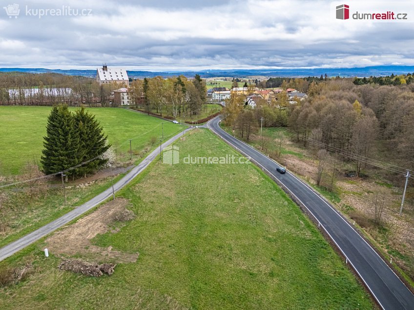 Prodej  stavebního pozemku 1053 m^2 Horní Vojtanov, Vojtanov 