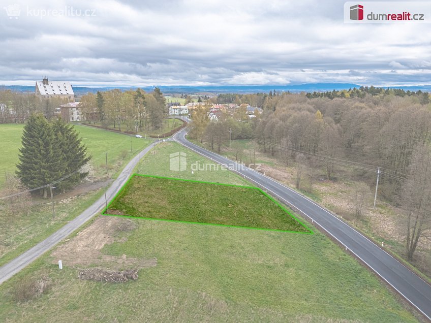 Prodej  stavebního pozemku 1053 m^2 Horní Vojtanov, Vojtanov 