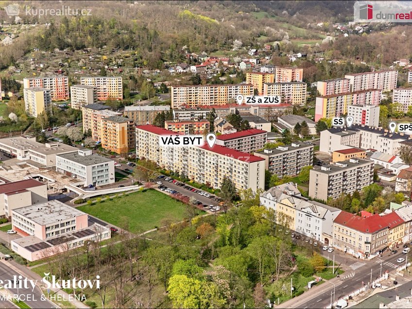 Prodej bytu 3+1 81 m^2 U Pivovarské zahrady, Ústí nad Labem 