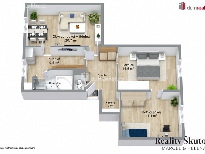 Prodej bytu 3+1 81 m^2 U Pivovarské zahrady, Ústí nad Labem 