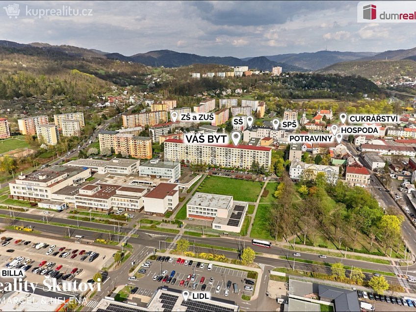 Prodej bytu 3+1 81 m^2 U Pivovarské zahrady, Ústí nad Labem 