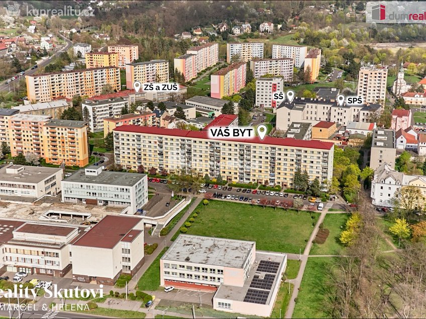 Prodej bytu 3+1 81 m^2 U Pivovarské zahrady, Ústí nad Labem 