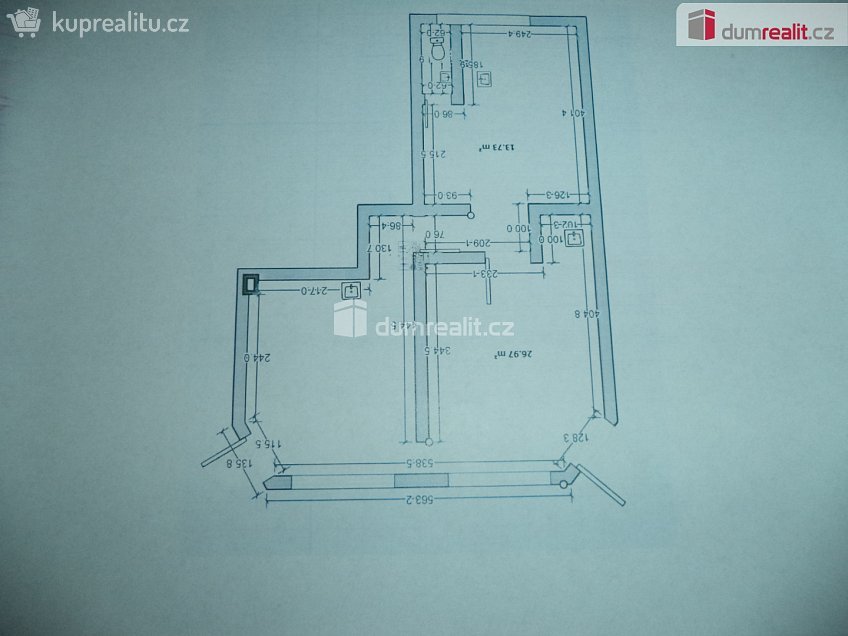 Pronájem  obchodních prostor 40 m^2 Mjr. Nováka, Ostrava 