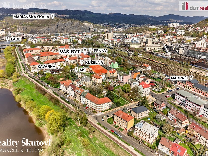 Prodej bytu 2+1 71 m^2 Tomáše ze Štítného, Ústí nad Labem 