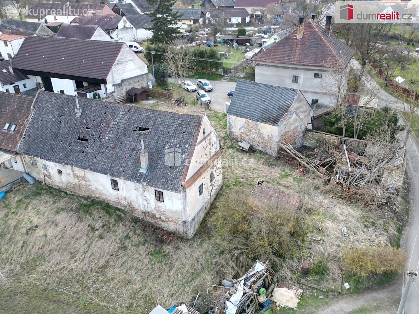 Prodej  stavebního pozemku 837 m^2 Bernartice, Bernartice 