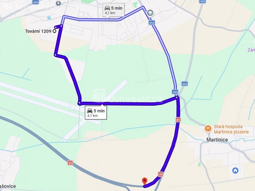 Pronájem  výrobních prostor 180 m^2 Tovární, Holešov 