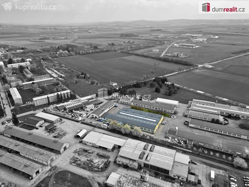 Pronájem  výrobních prostor 180 m^2 Tovární, Holešov 