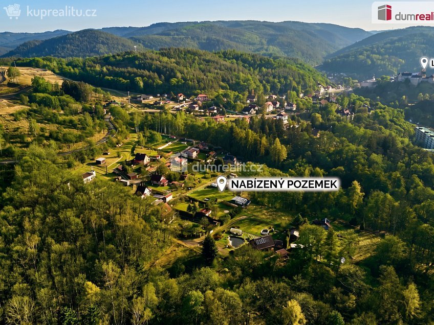 Prodej  stavebního pozemku 1197 m^2 Loket, Loket 