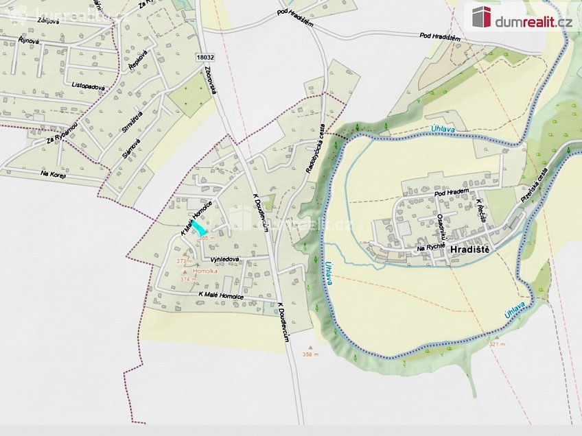 Prodej  stavebního pozemku 1127 m^2 Plzeň, Plzeň 