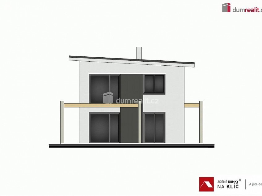 Prodej  domu na klíč 121 m^2 Pampelišková, Zlín 
