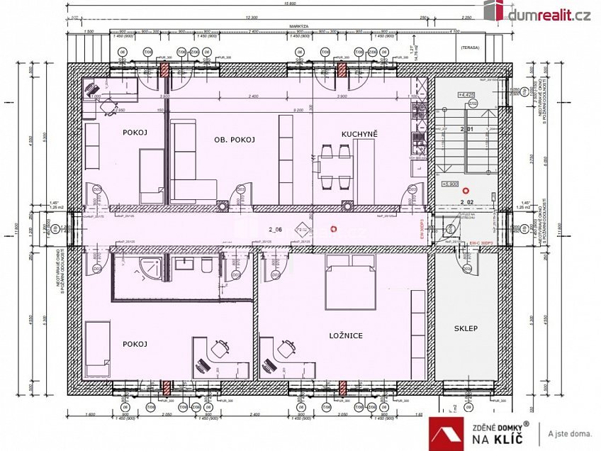 Prodej  domu na klíč 118 m^2 Nivy II, Zlín 