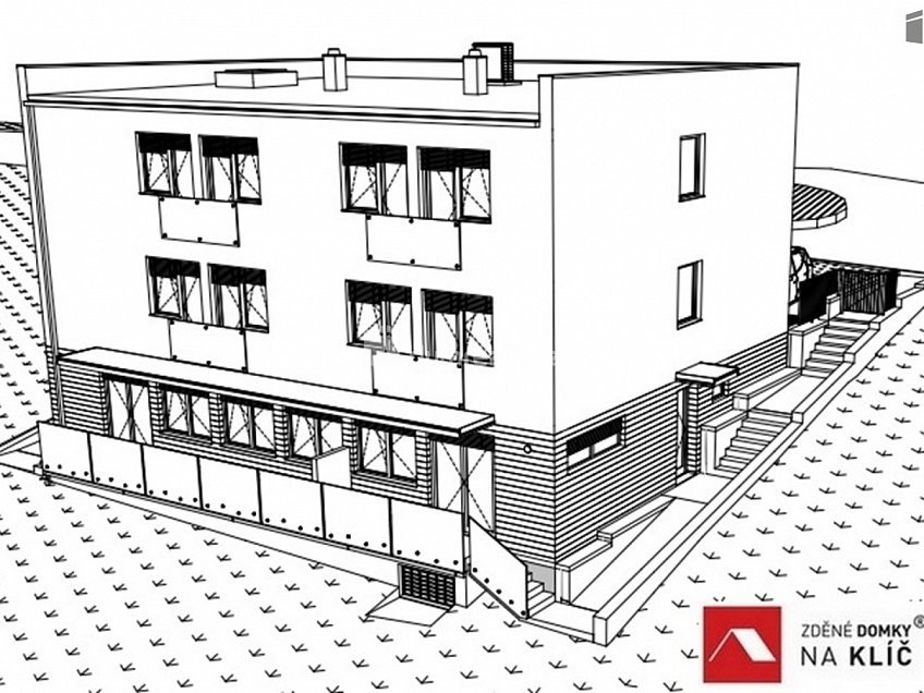 Prodej  domu na klíč 118 m^2 Nivy II, Zlín 