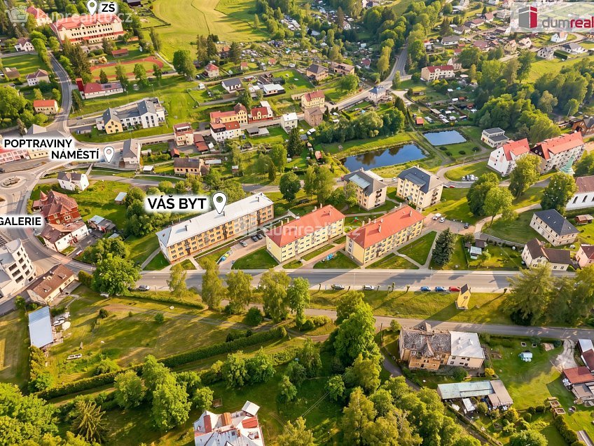 Prodej bytu 4+1 79 m^2 5. května, Plesná 