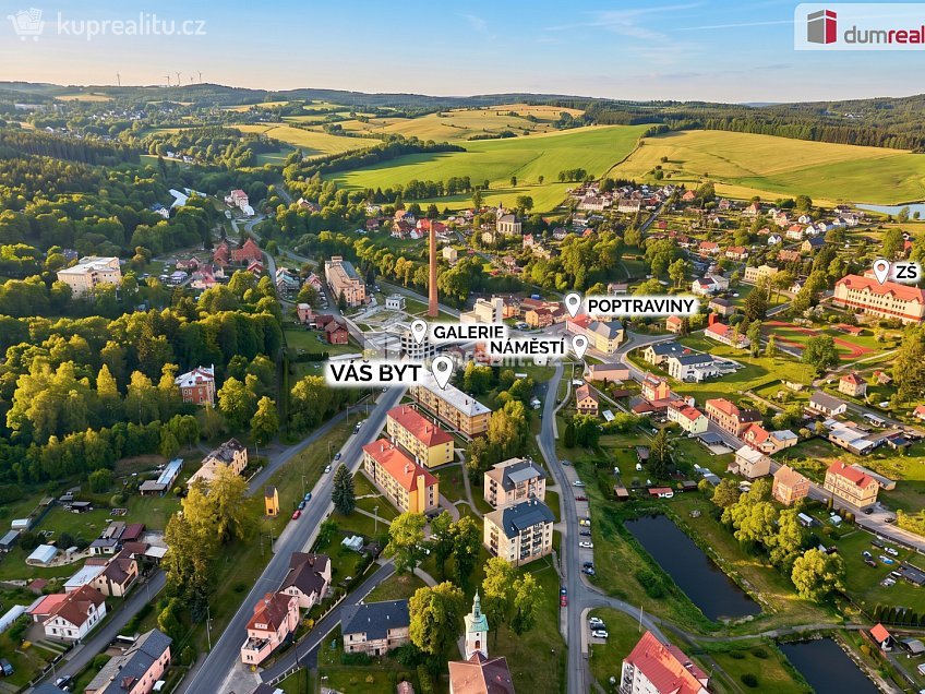 Prodej bytu 4+1 79 m^2 5. května, Plesná 