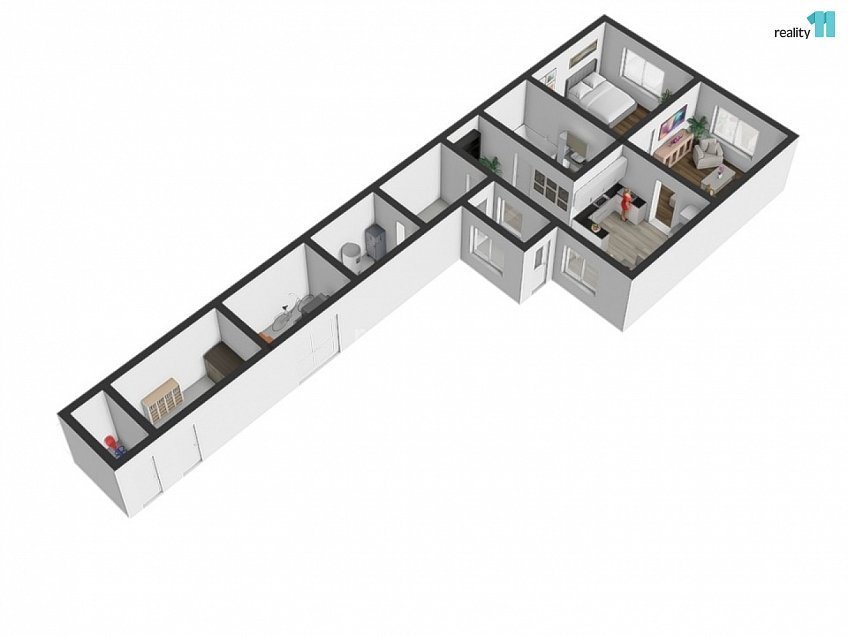 Prodej  rodinného domu 206 m^2 Křičeň, Křičeň 