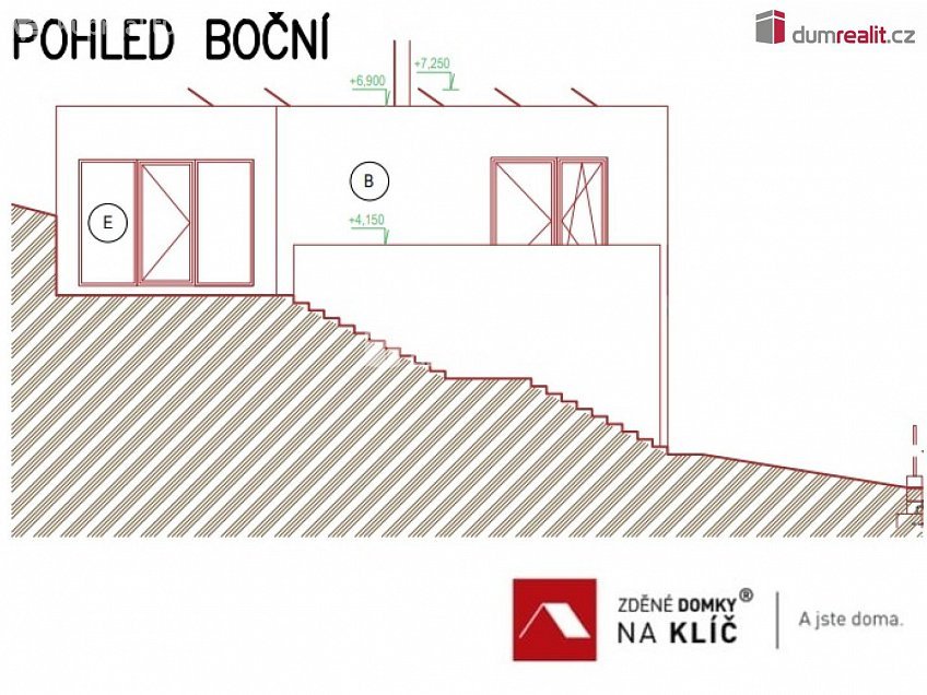 Prodej  domu na klíč 150 m^2 Pampelišková, Zlín 
