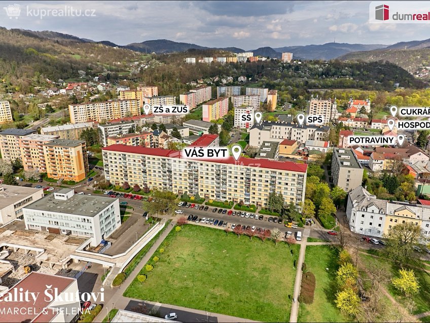 Prodej bytu 3+1 81 m^2 U Pivovarské zahrady, Ústí nad Labem 