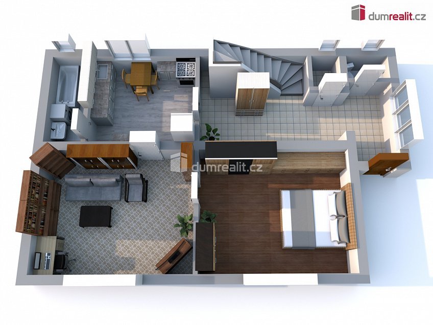 Prodej  rodinného domu 106 m^2 Zaříčanská, Praha 21 