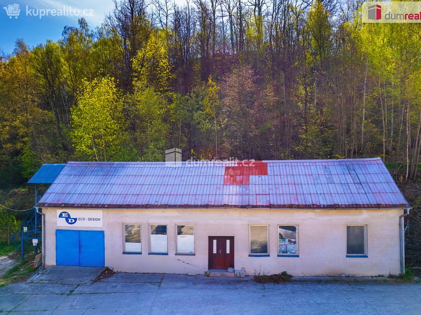 Prodej  výrobních prostor 3615 m^2 Zářečí, Bechyně 