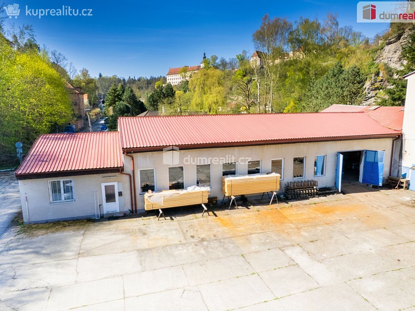 Prodej  výrobních prostor 3615 m^2 Zářečí, Bechyně 