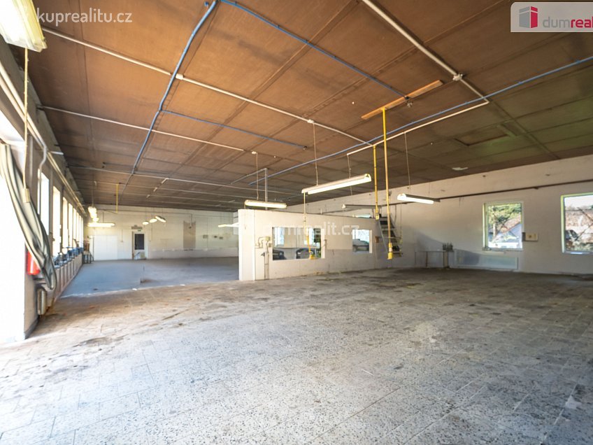 Prodej  výrobních prostor 3615 m^2 Zářečí, Bechyně 