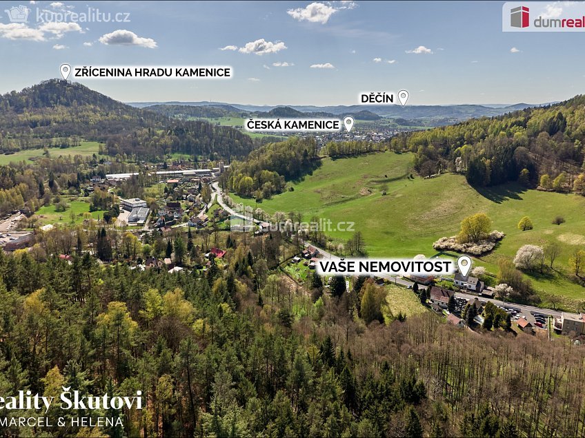 Prodej  rodinného domu 120 m^2 Bezručova, Česká Kamenice 